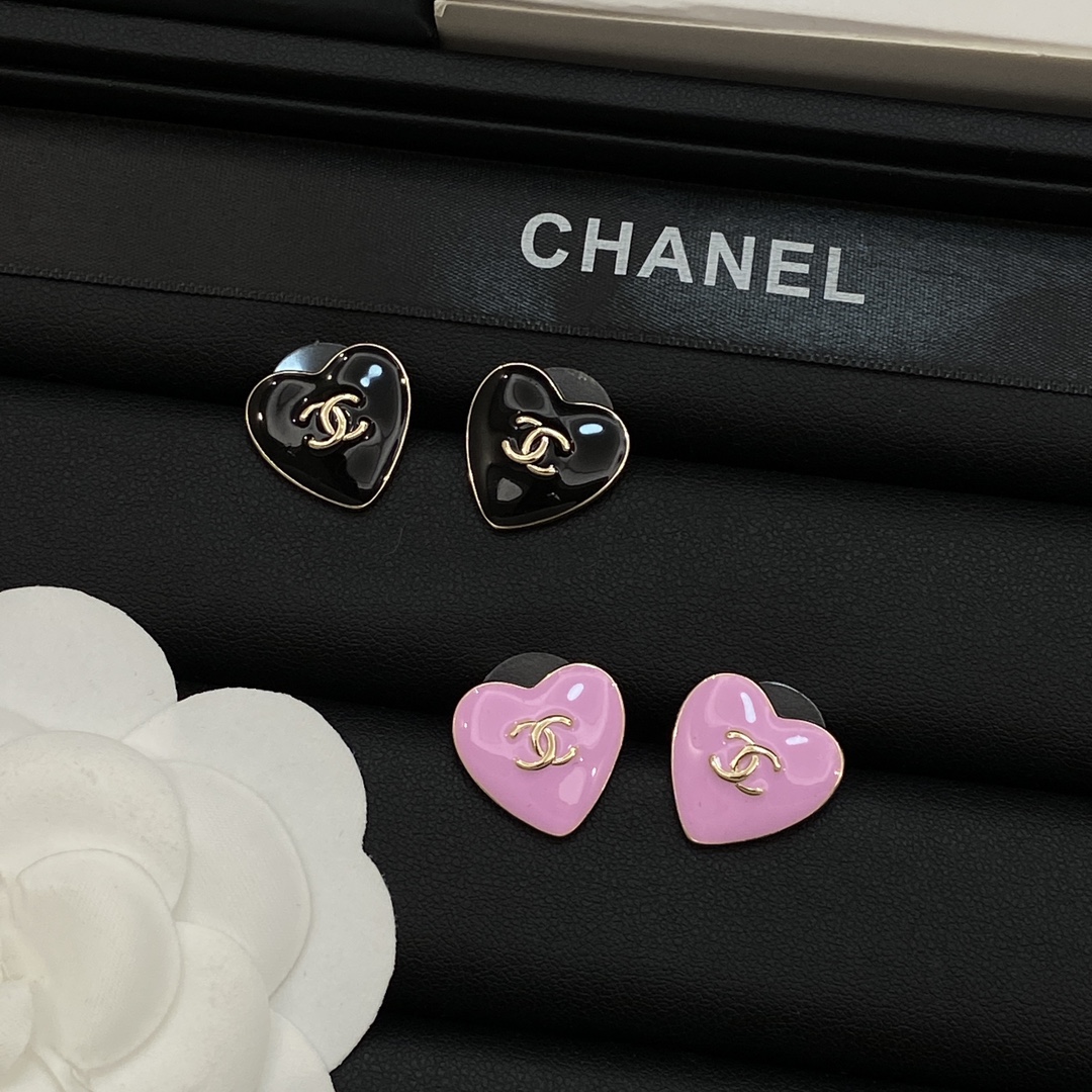 [TOP] CHANEL CC Earrings - 2 Colors