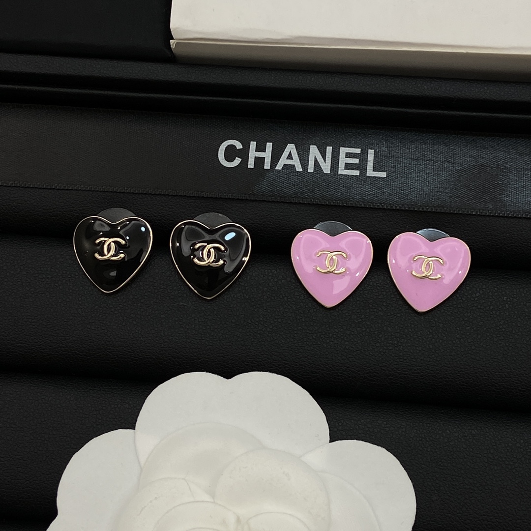 [TOP] CHANEL CC Earrings - 2 Colors