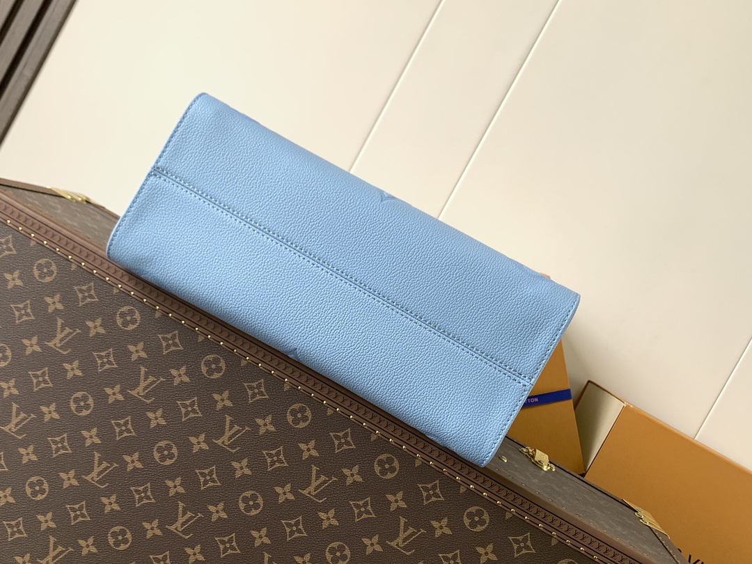 [TOP] Louis Vuitton LV  On The Go Handbag 34.0 x 26.0 x 13.0cm - Blue