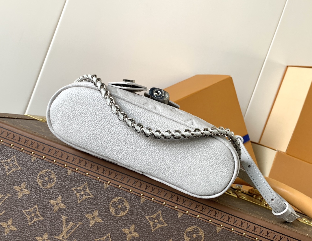 [TOP] Louis Vuitton LV  Vanity Chain Pouch 11.5 x 6.5 x 19 cm - Grey