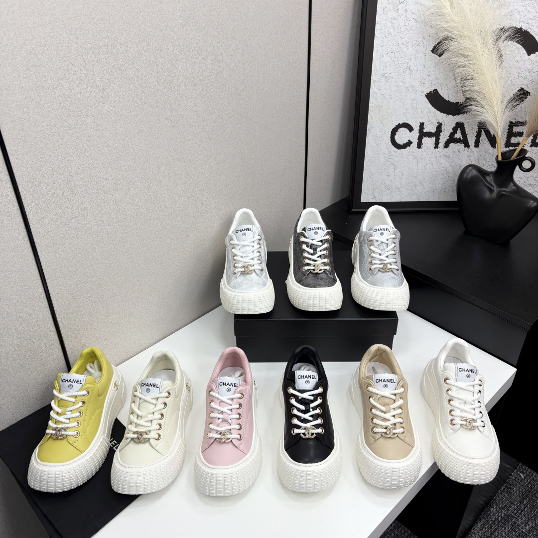 [TOP] CHANEL Casual Sneakers - 9 Colors