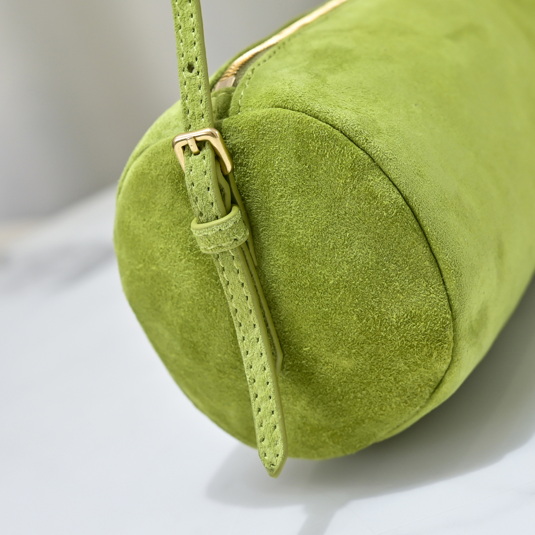 [TOP] Miu Miu Leather Handbag 21.5 x 9 x 9cm - Green