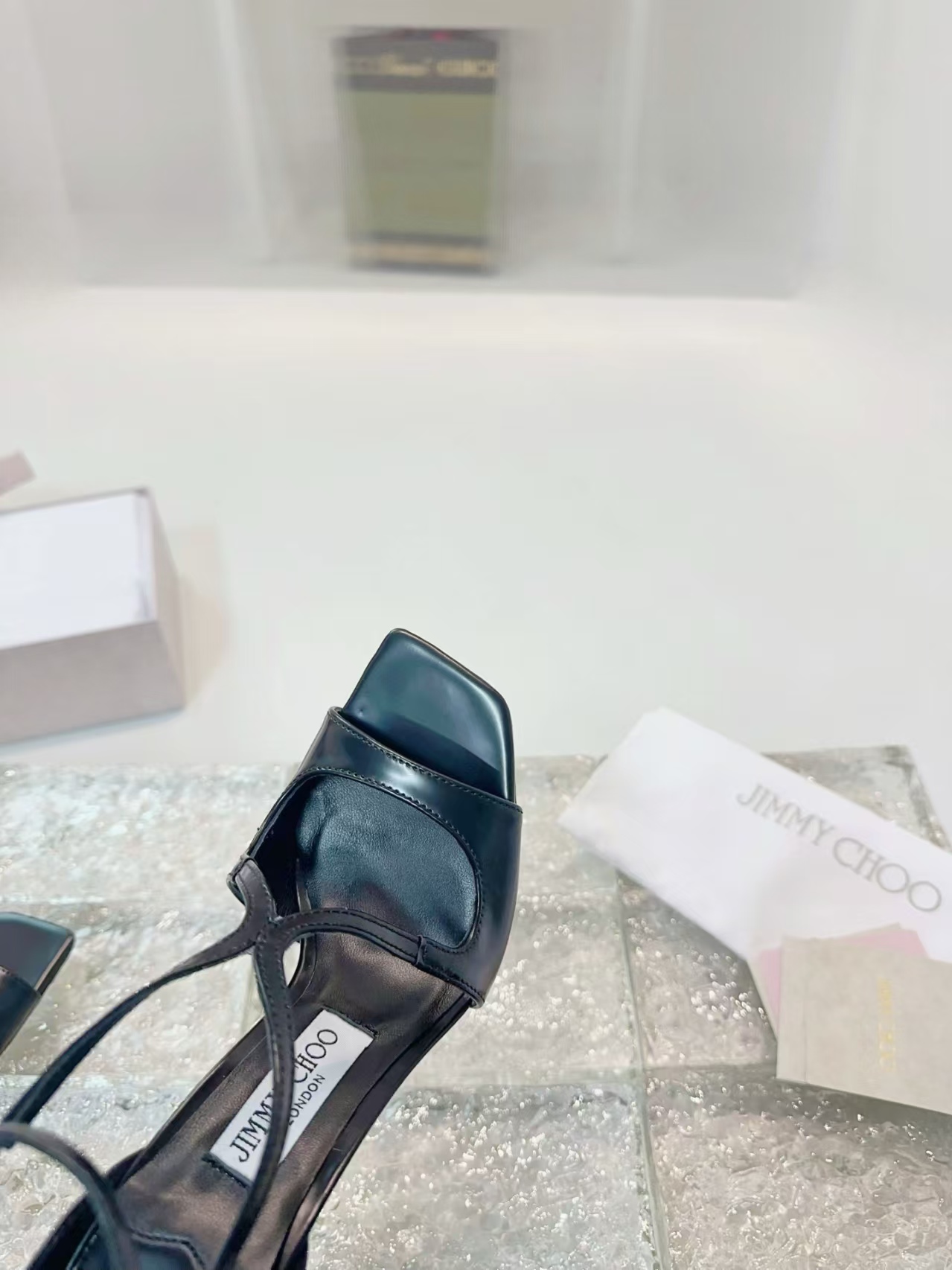 [TOP] Jimmy Choo AZIA 95mm Pumps - Black