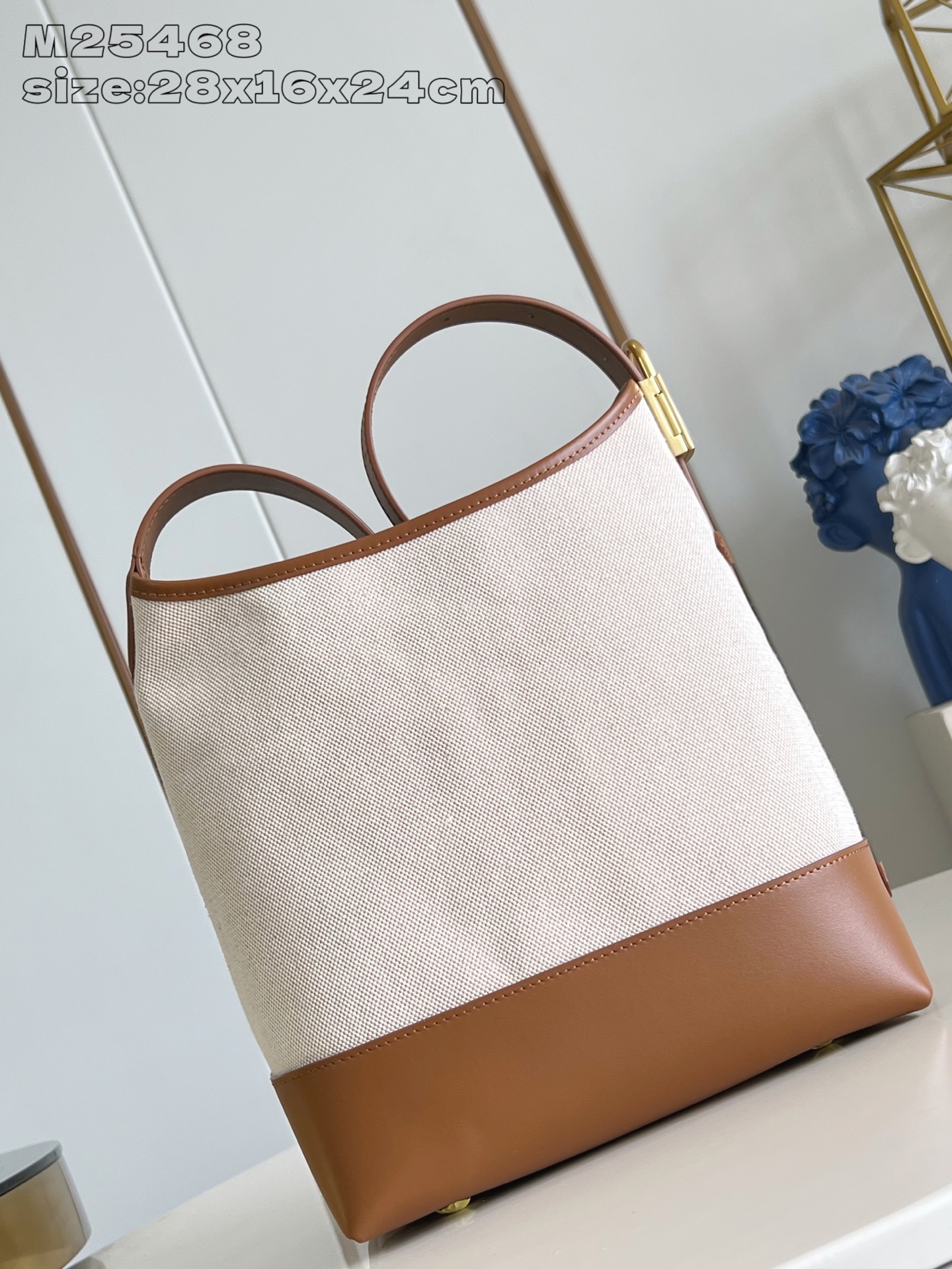 [TOP] Louis Vuitton LV Low Key Hobo Bag 24x28x16cm - Brown