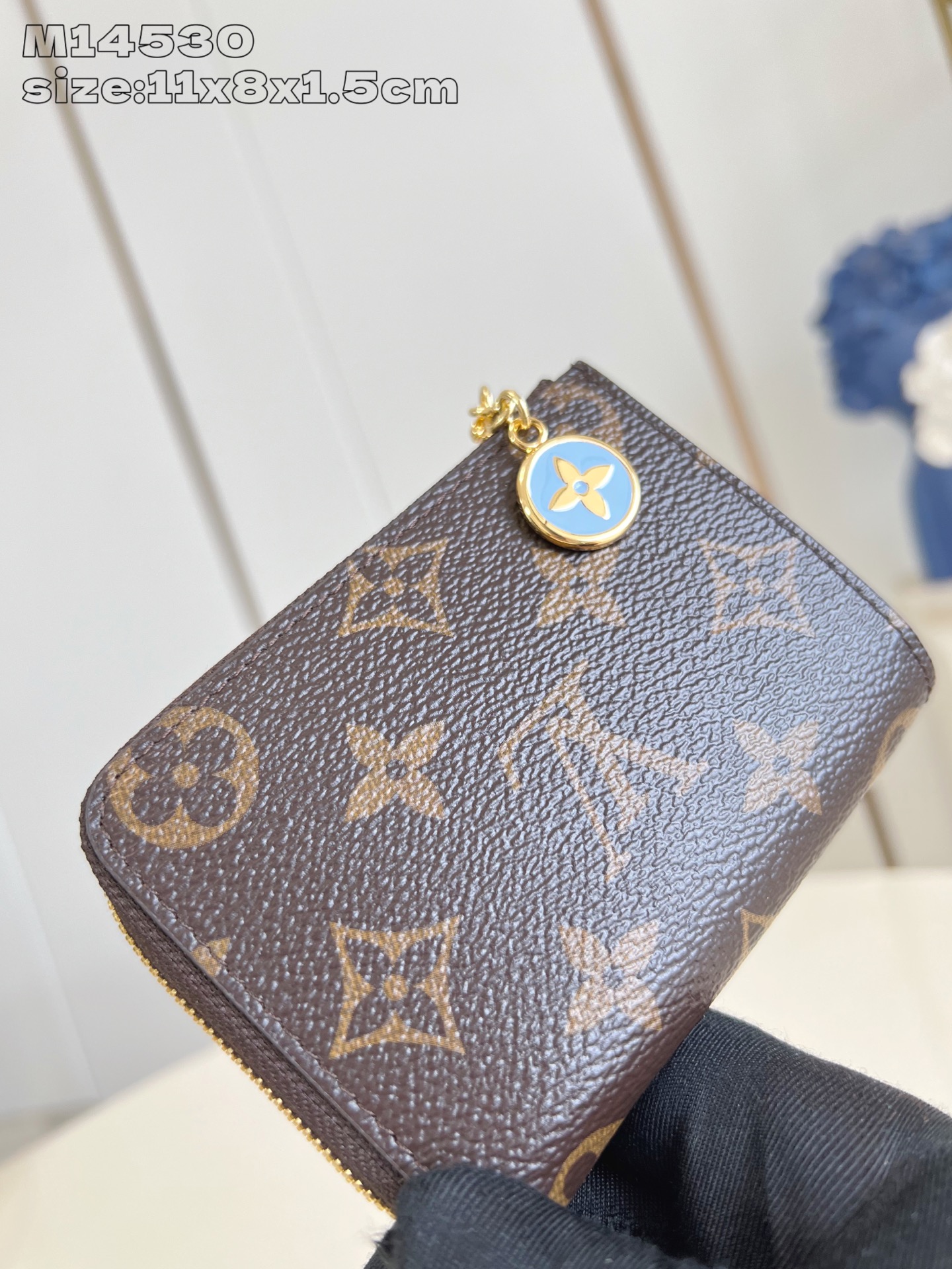 [TOP] Louis Vuitton LV Noa Wallet 11 x 8.5 x 1.5 cm - Brown