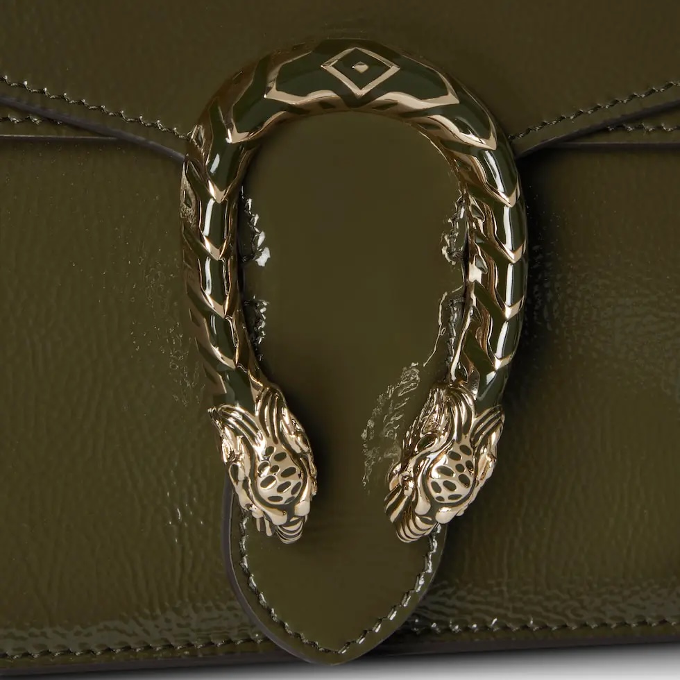 [TOP] GUCCI Dionysus Bag 28 x 16 x 10.5 CM - Forest Green