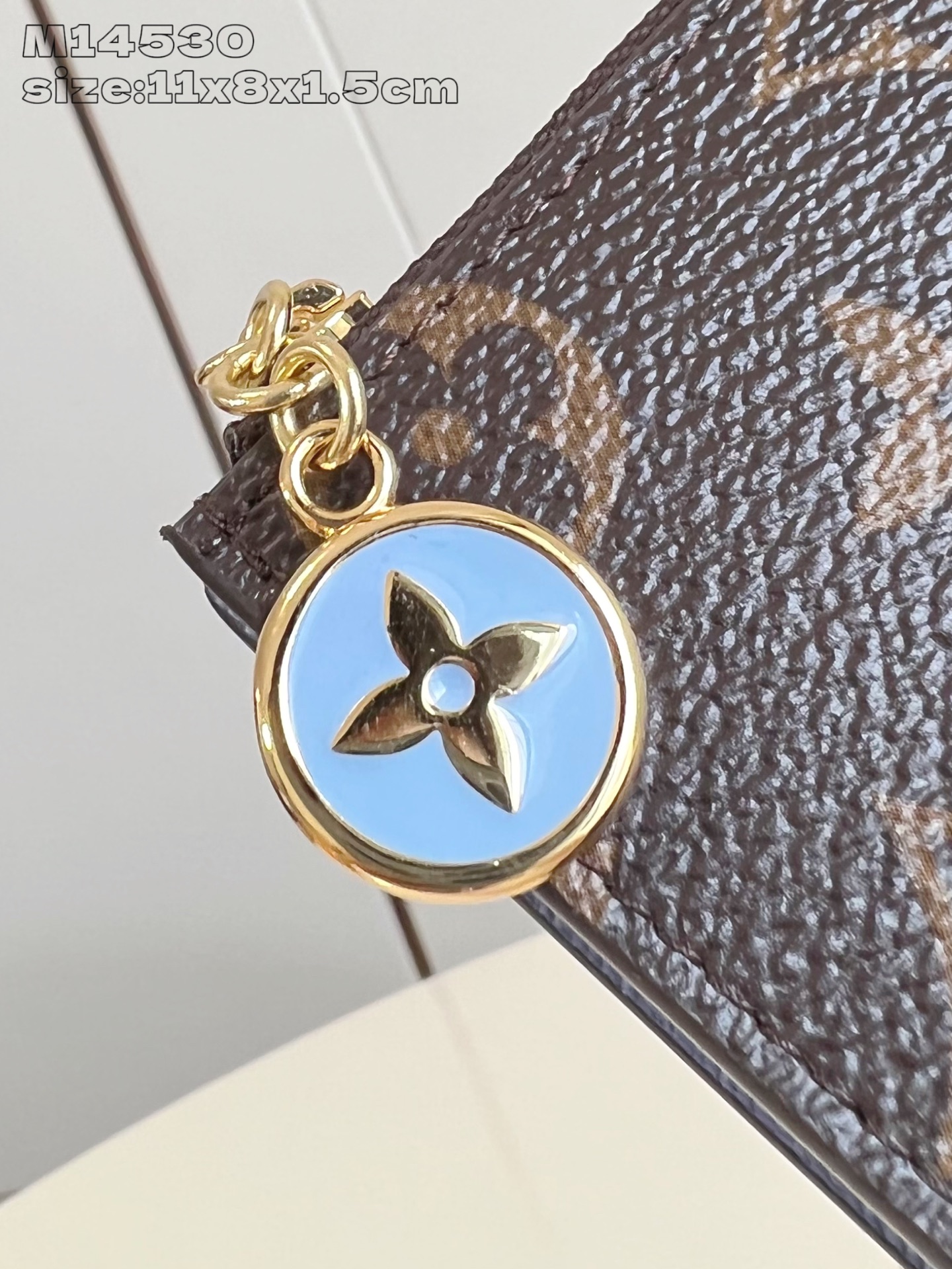 [TOP] Louis Vuitton LV Noa Wallet 11 x 8.5 x 1.5 cm - Brown