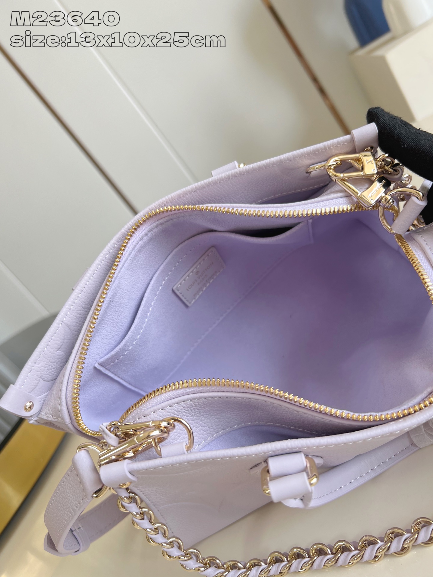 [TOP] Louis Vuitton LV On The Go East West Bag 25x13x10 cm - Light Purple