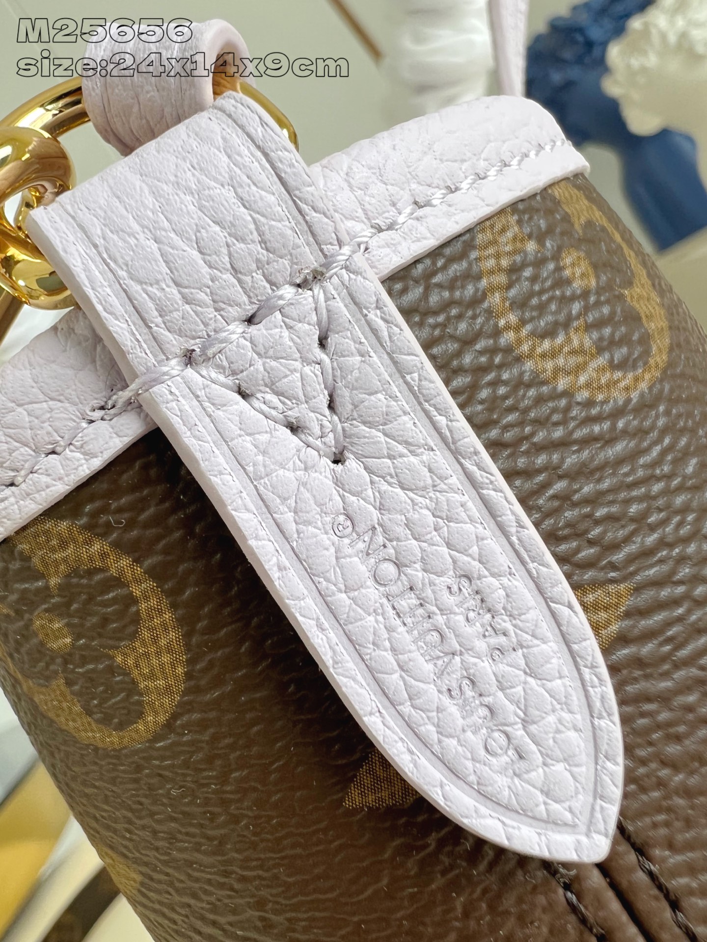 [TOP] Louis Vuitton LV  Neverful INSIDE OUT BB Bag 24x14x9cm - Light purple