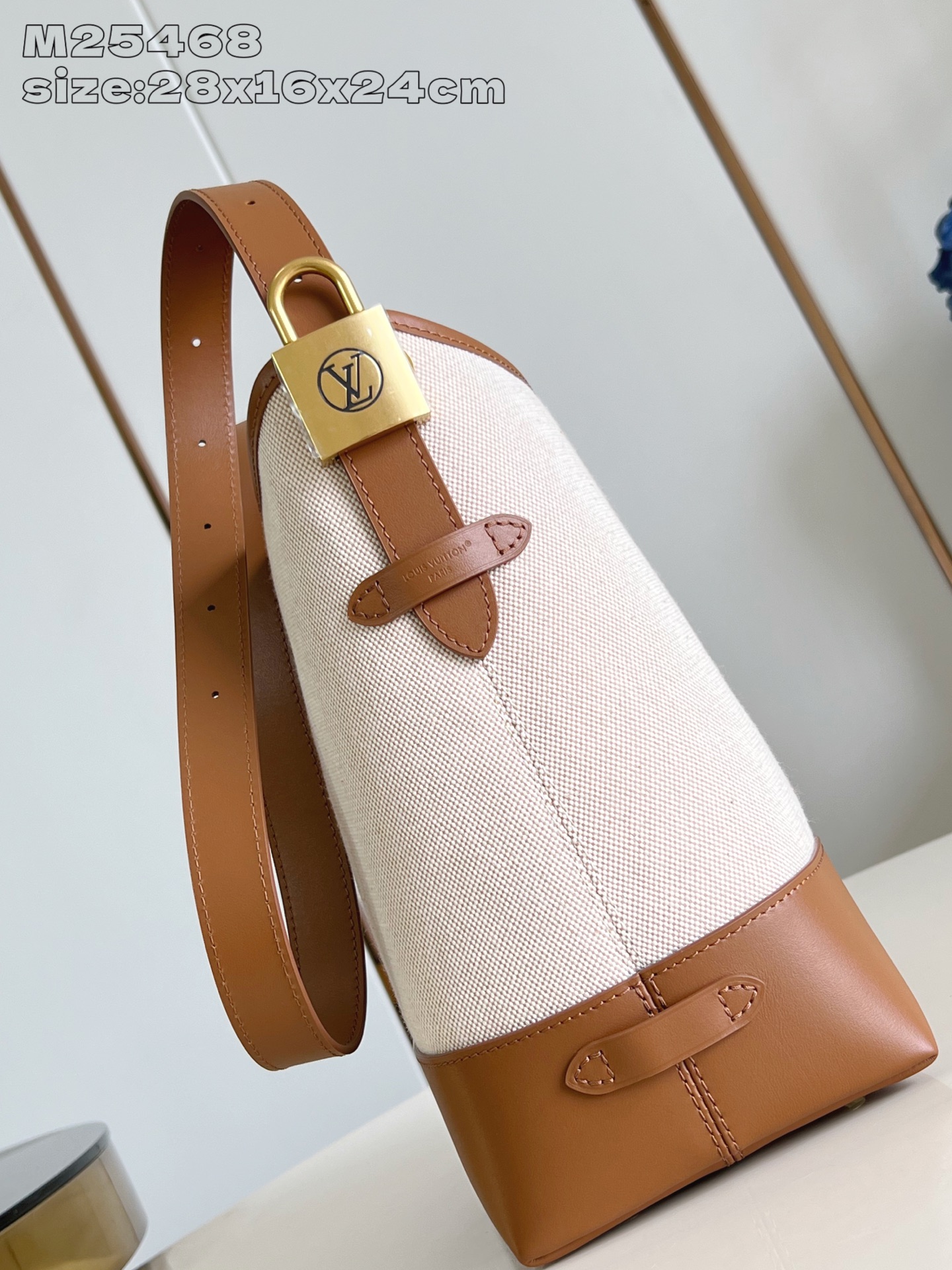 [TOP] Louis Vuitton LV Low Key Hobo Bag 24x28x16cm - Brown