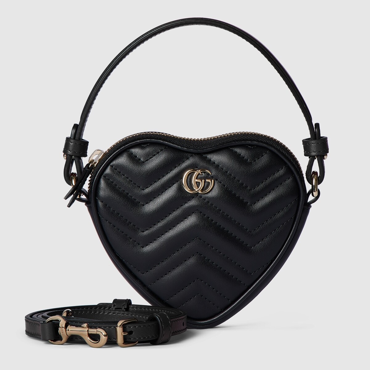 [TOP] GUCCI GG Marmont Heart Bag 13.5 x 11.5 x 2.5 cm - 2 Colors