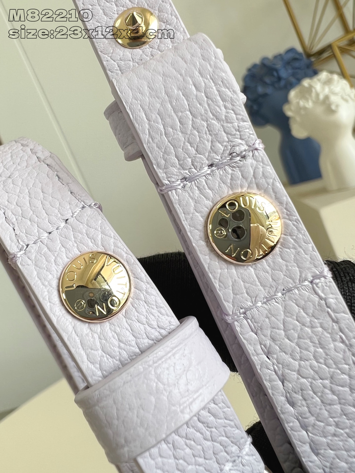 [TOP] Louis Vuitton LV Monogram Wallet On Chain Bag 23.5 x 12 x 4.3cm - Light Purple