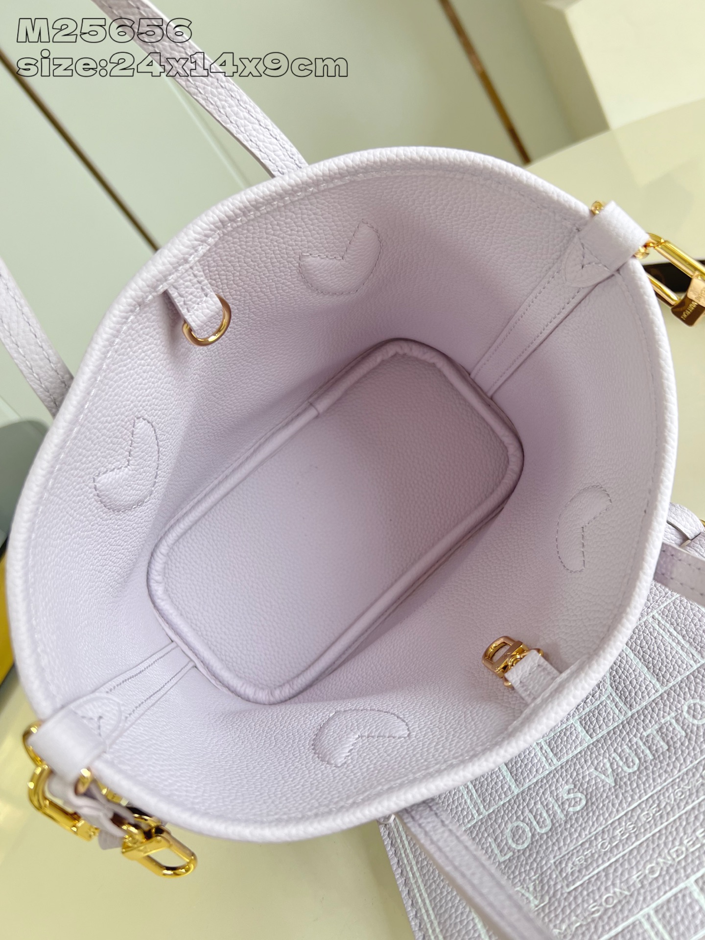 [TOP] Louis Vuitton LV  Neverful INSIDE OUT BB Bag 24x14x9cm - Light purple