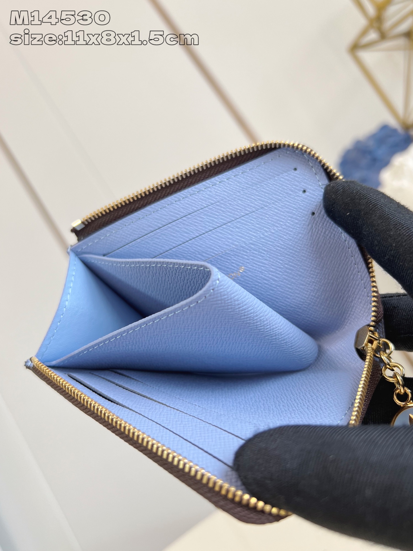 [TOP] Louis Vuitton LV Noa Wallet 11 x 8.5 x 1.5 cm - Brown