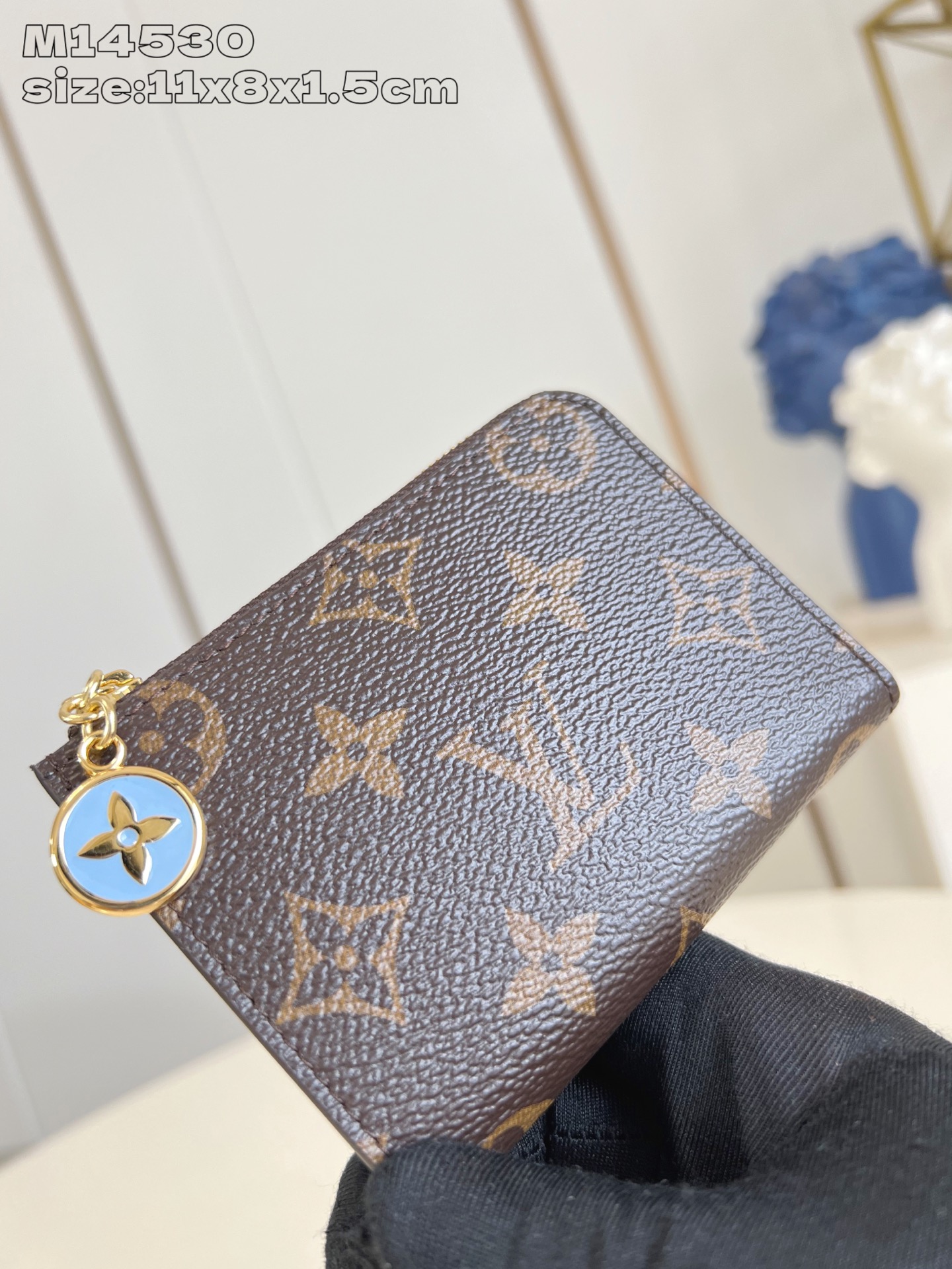 [TOP] Louis Vuitton LV Noa Wallet 11 x 8.5 x 1.5 cm - Brown