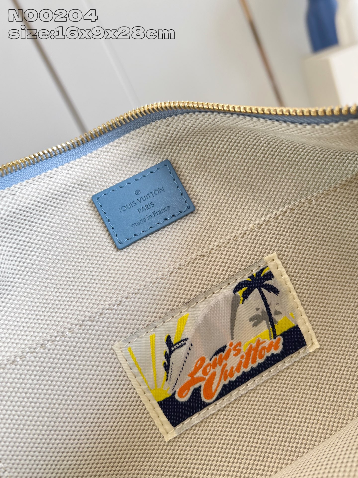 [TOP] Louis Vuitton LV Pochette Accessoire XL  Handbag 16.5 x 9 x 28 cm - Blue