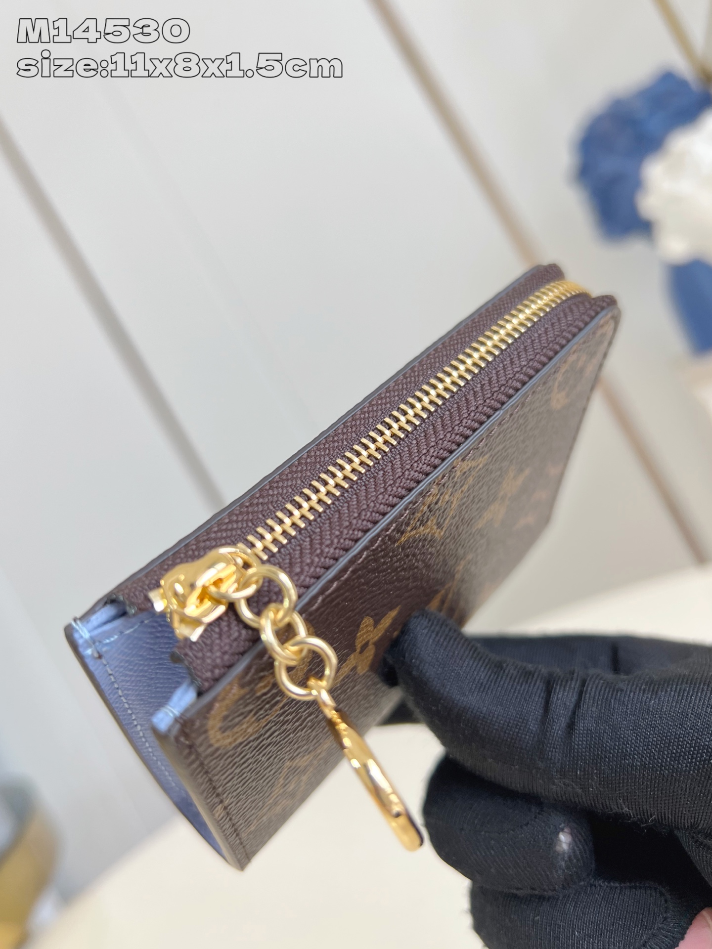 [TOP] Louis Vuitton LV Noa Wallet 11 x 8.5 x 1.5 cm - Brown