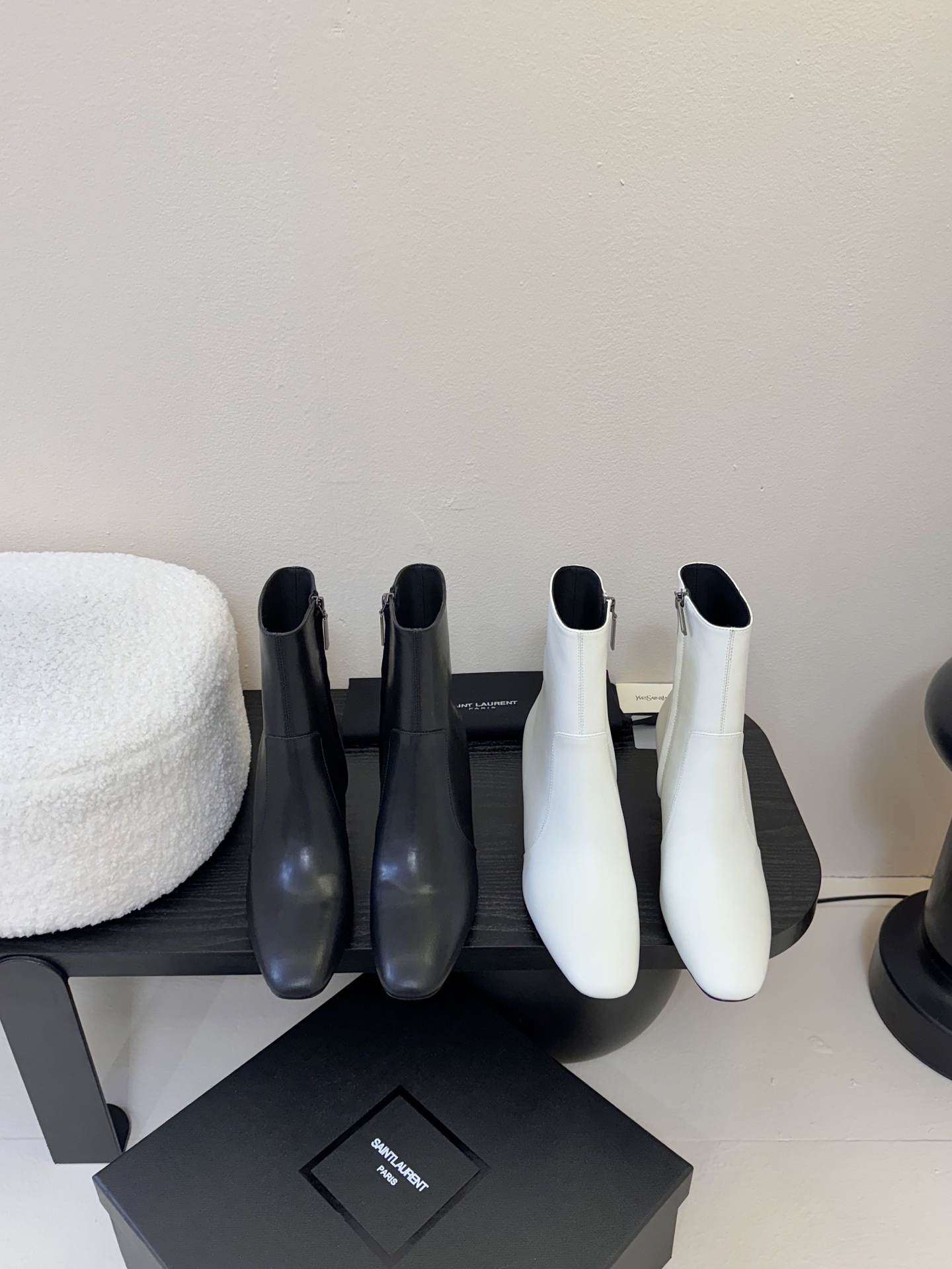 [TOP] Yves Saint Laurent YSL Ankle Boots - 2 Colors