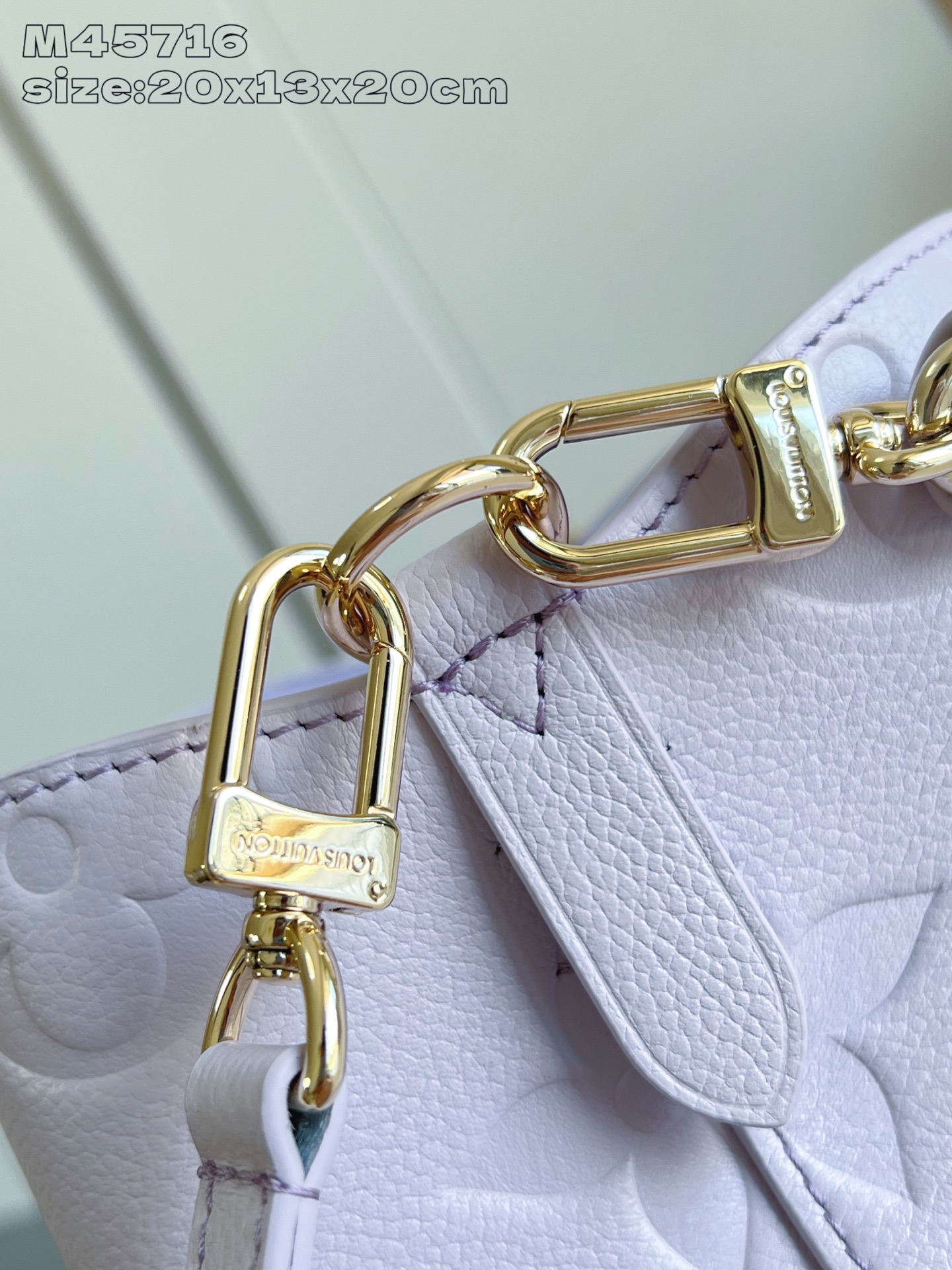 [TOP] Louis Vuitton LV NeoNoé BB Bag 20 x 20 x 13 CM- Light Purple