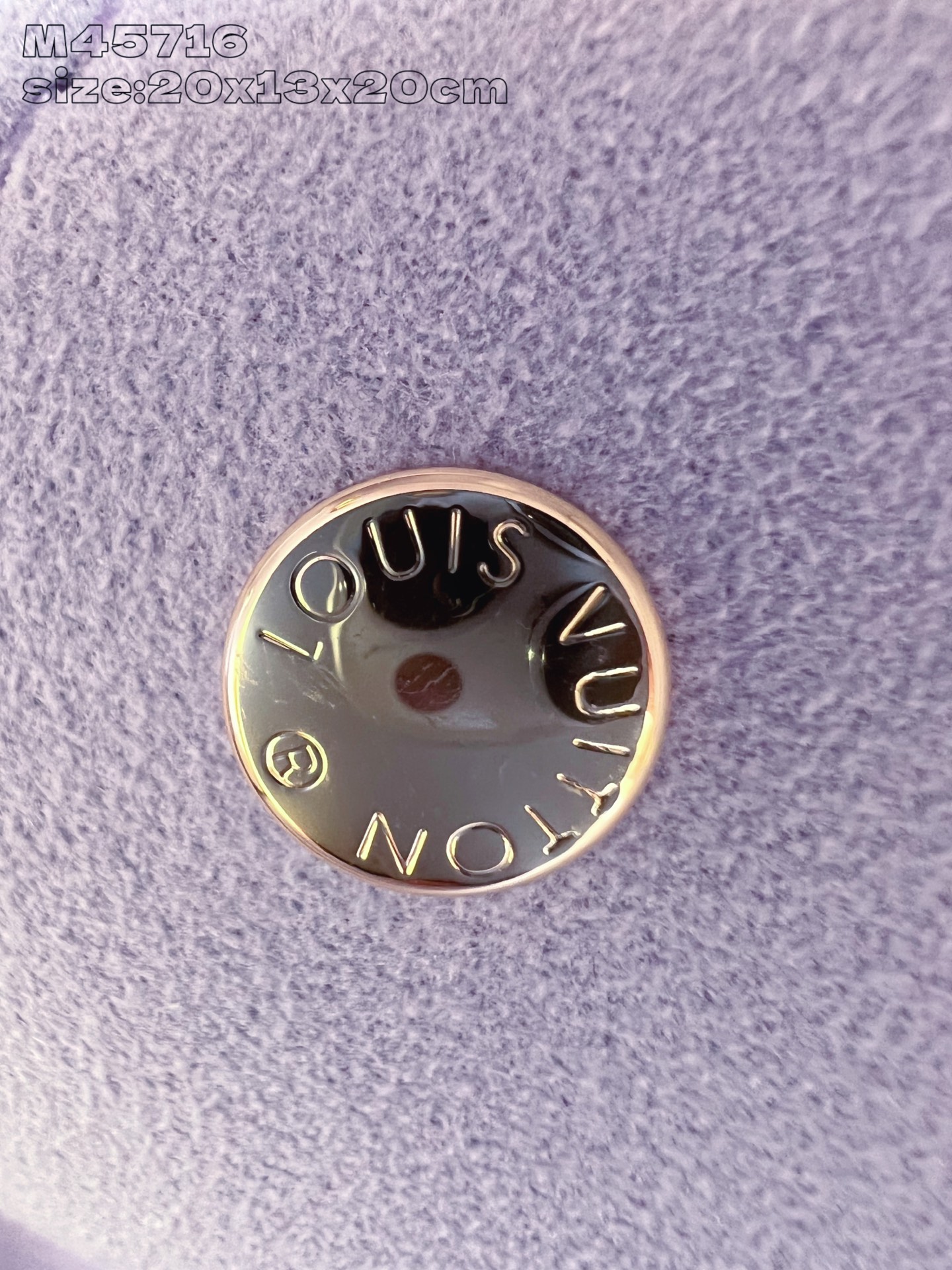 [TOP] Louis Vuitton LV NeoNoé BB Bag 20 x 20 x 13 CM- Light Purple