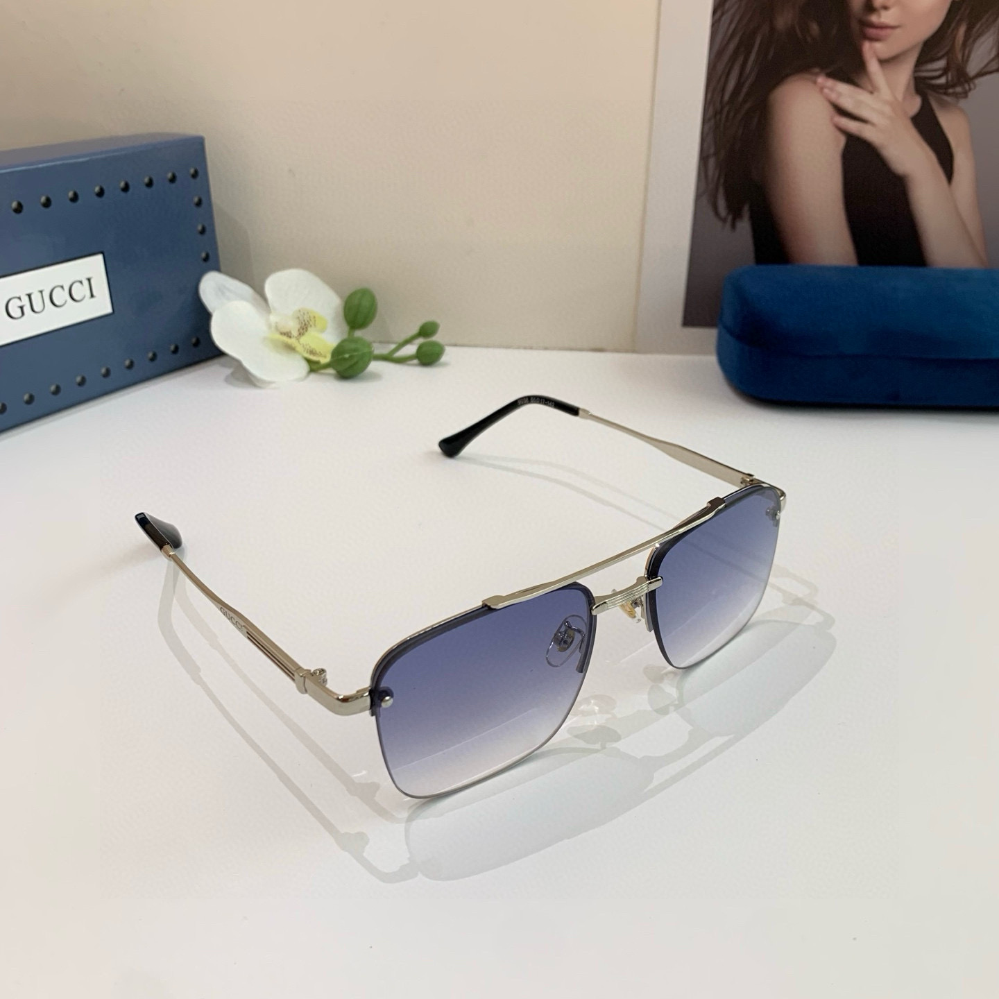 [TOP] Gucci  Sunglasses  - 4 Color