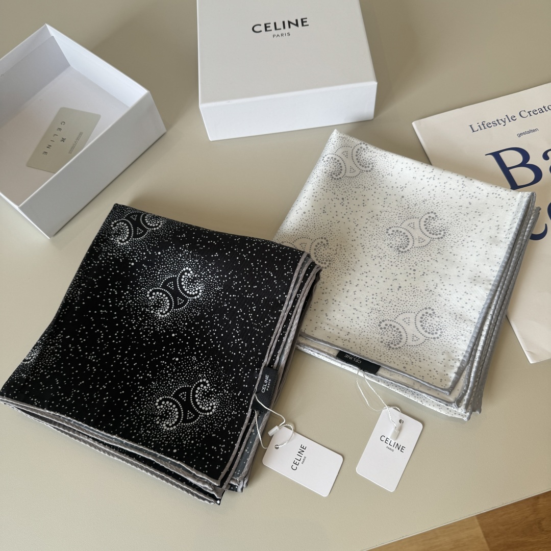 [TOP] CELINE Scarf 90*90 cm - 2 Colors