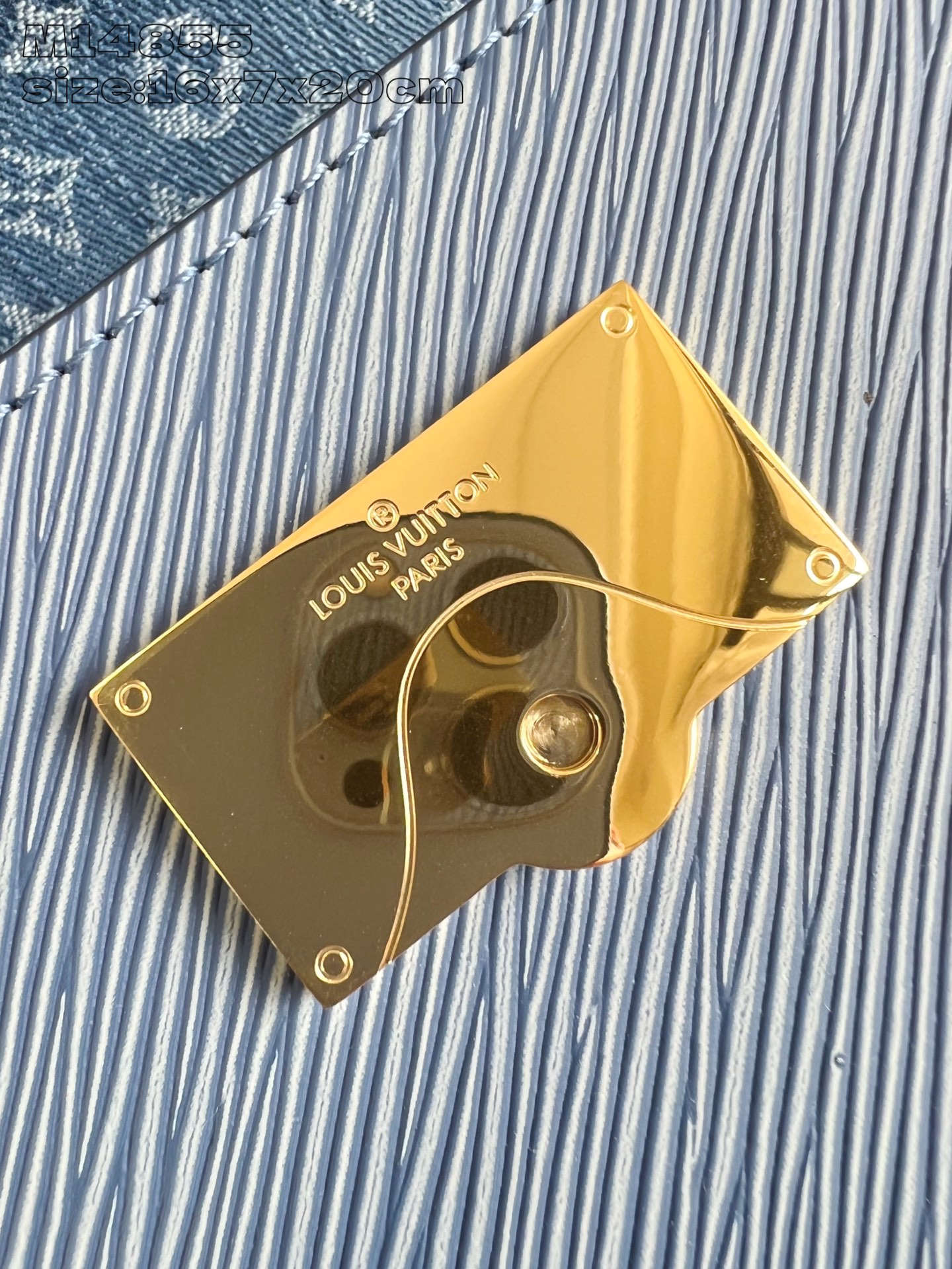 [TOP] Louis Vuitton LV Cluny Mini Handbag 20x16x7.5cm - Blue