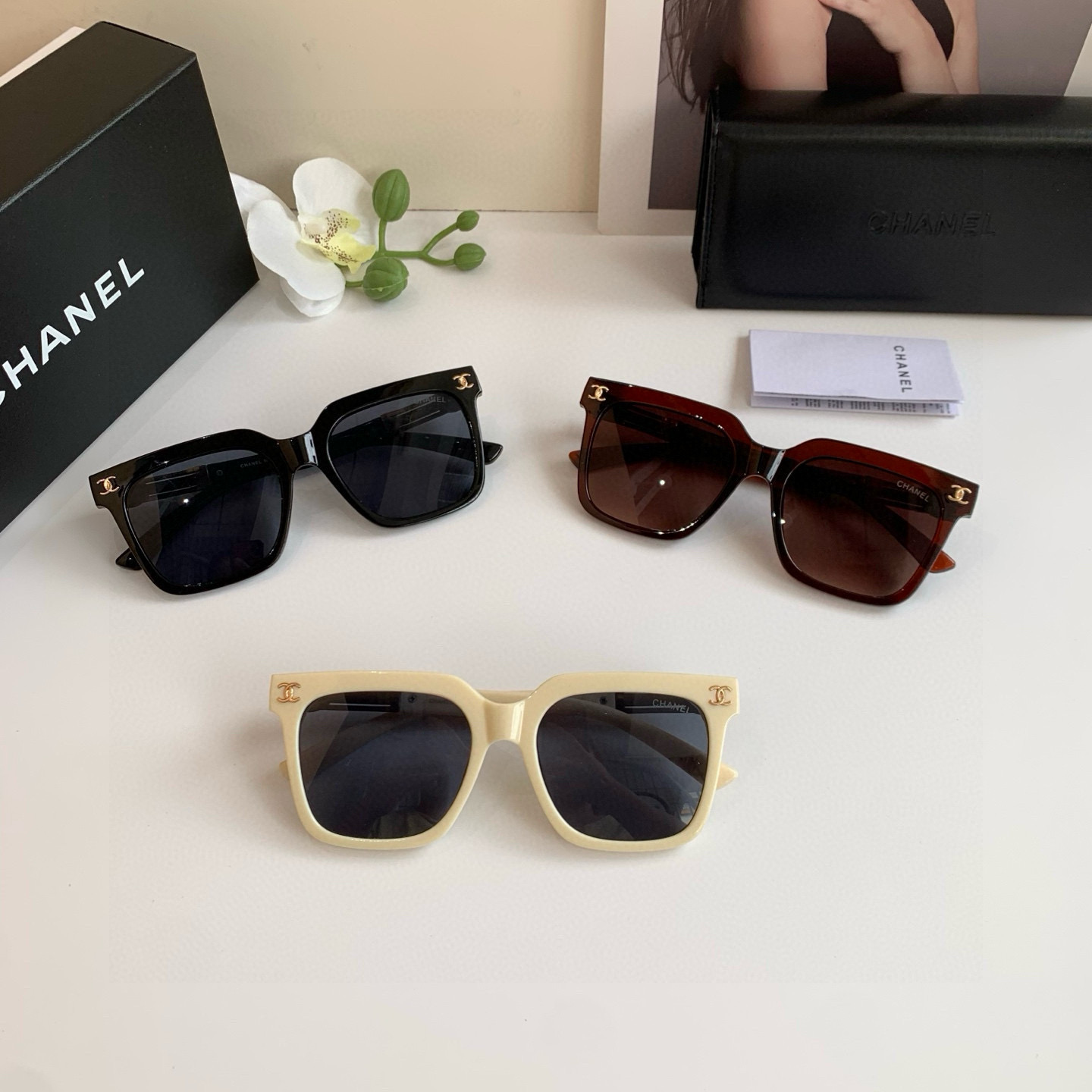 [TOP] CHANEL Sunglasses - 3 Colors