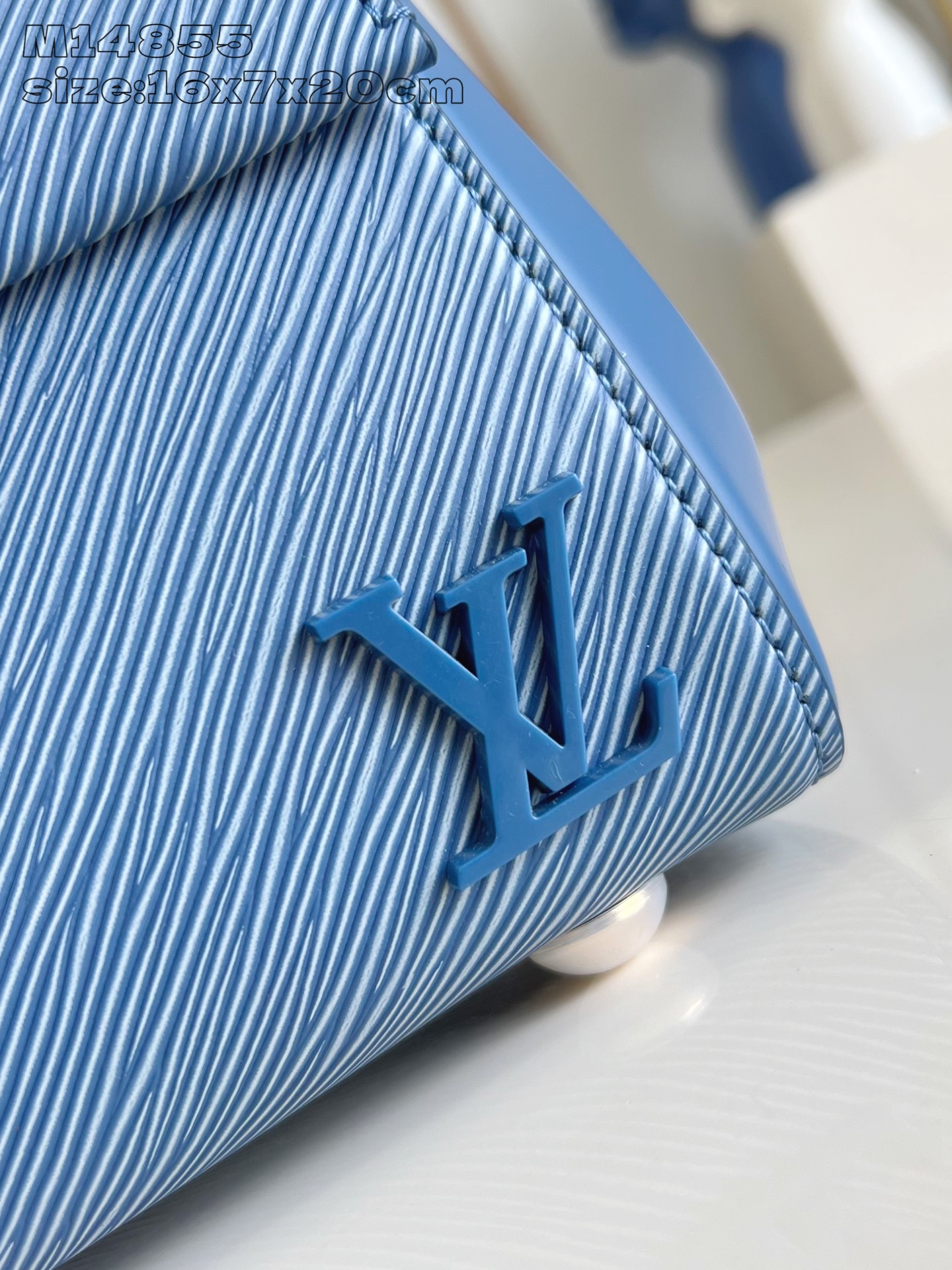 [TOP] Louis Vuitton LV Cluny Mini Handbag 20x16x7.5cm - Blue