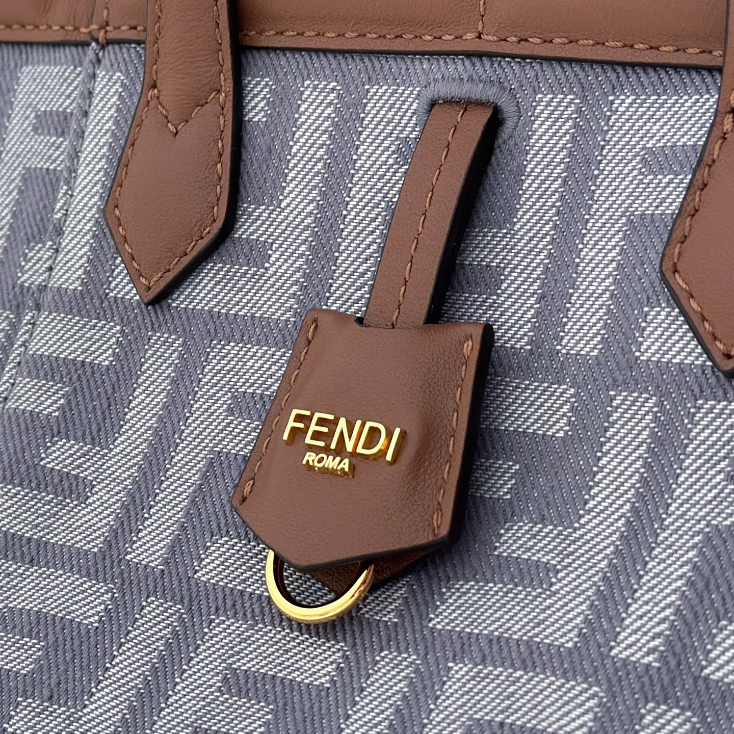 [TOP] FENDI Origami Folding Bag 15*15*19cm - Blue