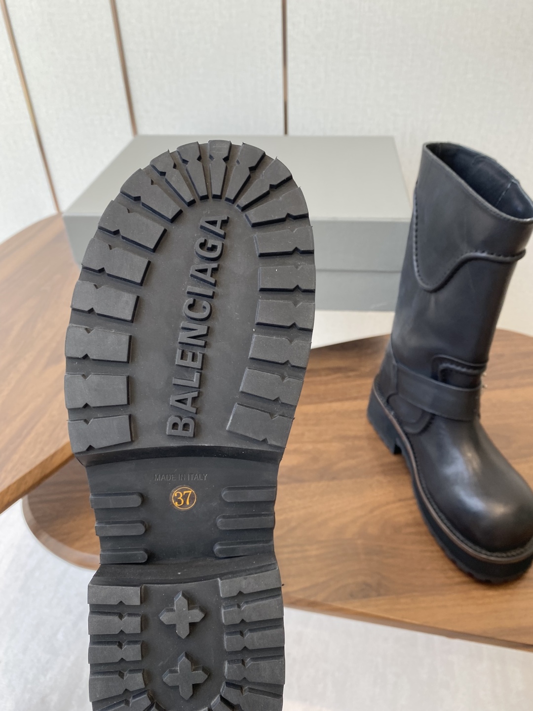 [TOP] BALENCIAGA Short/Long Boots - Black