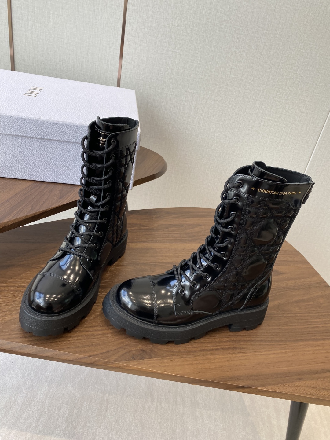 [TOP] Christian Dior Boots - Black