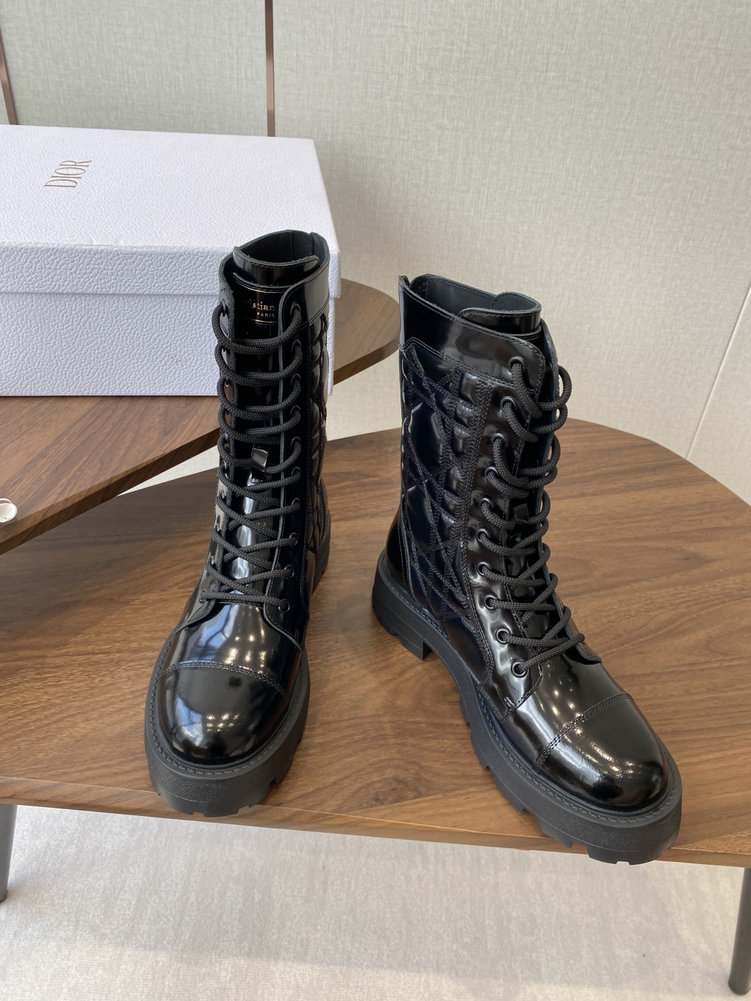 [TOP] Christian Dior Boots - Black