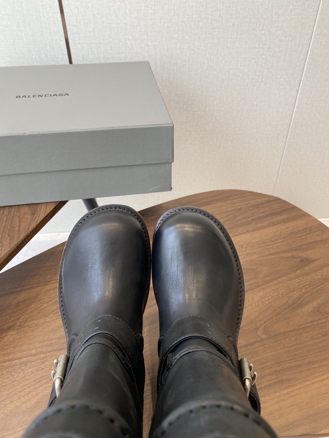 [TOP] BALENCIAGA Short/Long Boots - Black