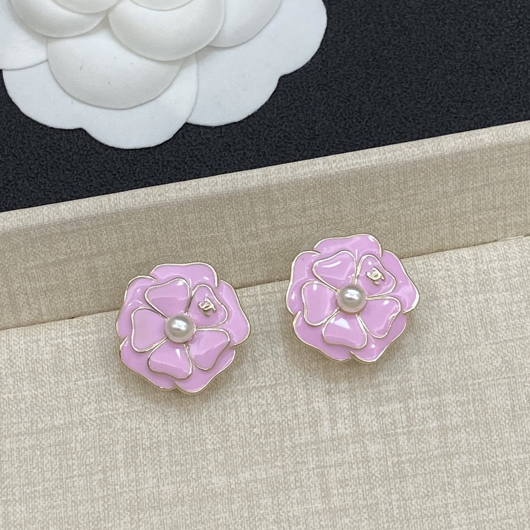 [TOP] CHANEL CC Earrings - 2 Color