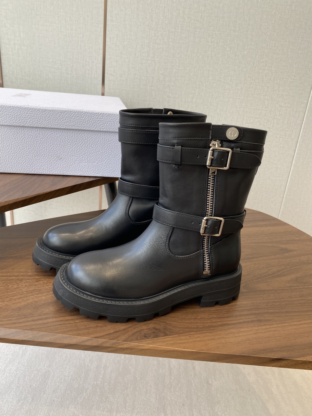 [TOP] Christian Dior Short/Long Boots - Black