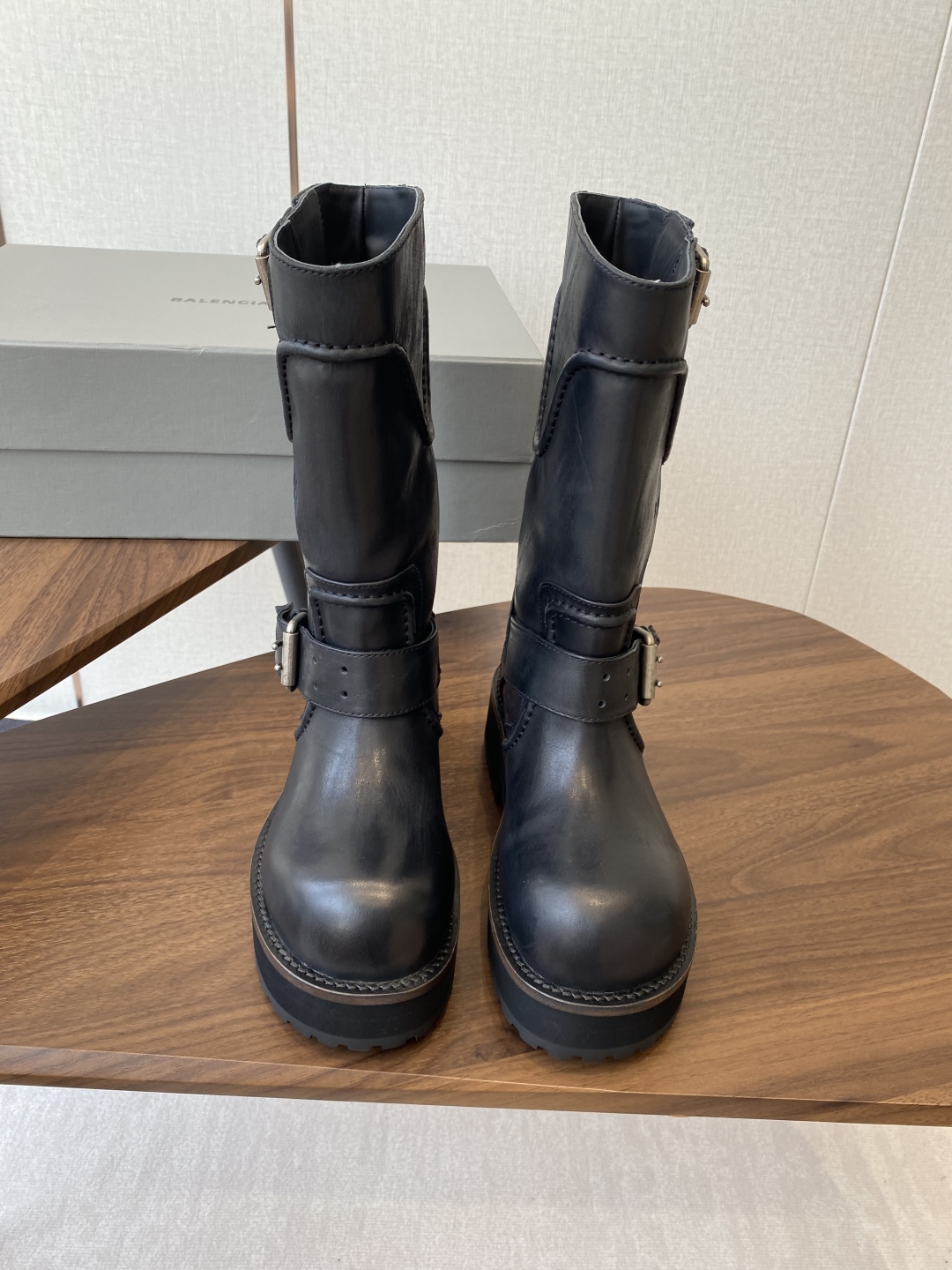 [TOP] BALENCIAGA Short/Long Boots - Black