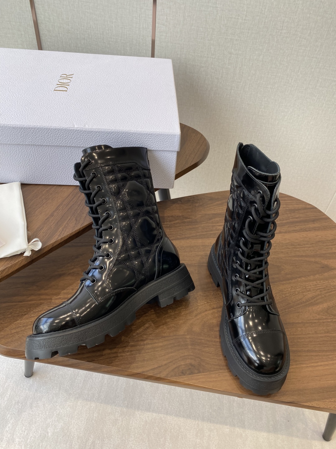 [TOP] Christian Dior Boots - Black