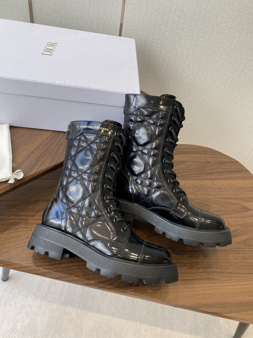 [TOP] Christian Dior Boots - Black