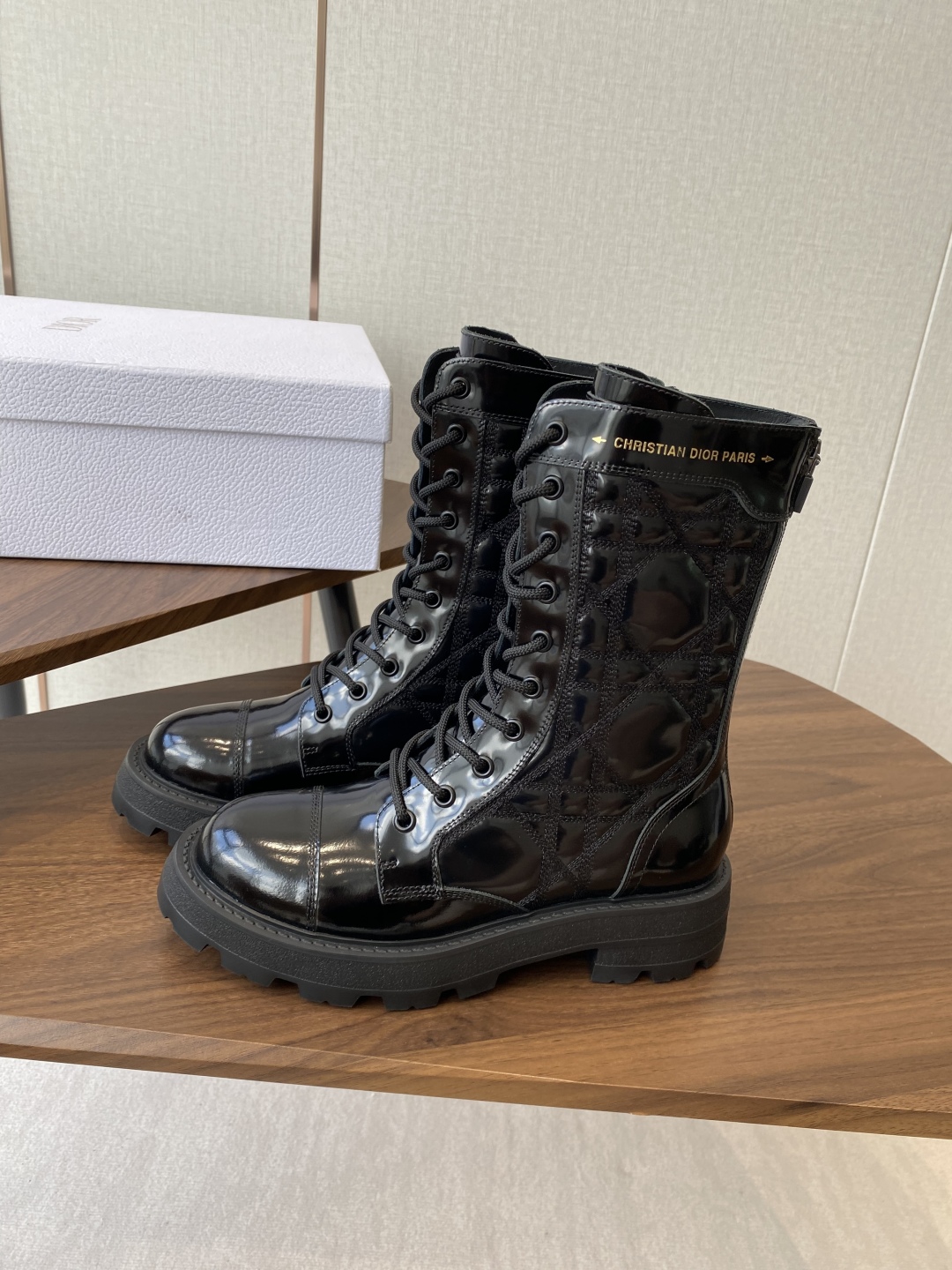 [TOP] Christian Dior Boots - Black