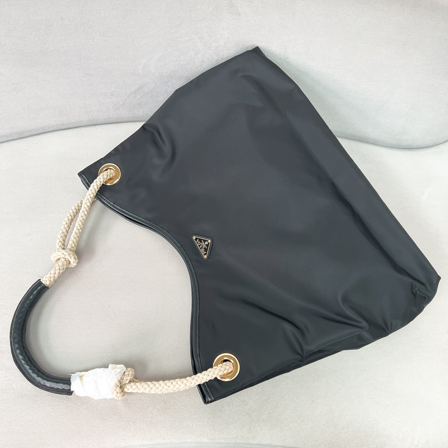 [TOP] PRADA Mariner Tote Bag Re-Nylon 48x39x14cm - 4 Color