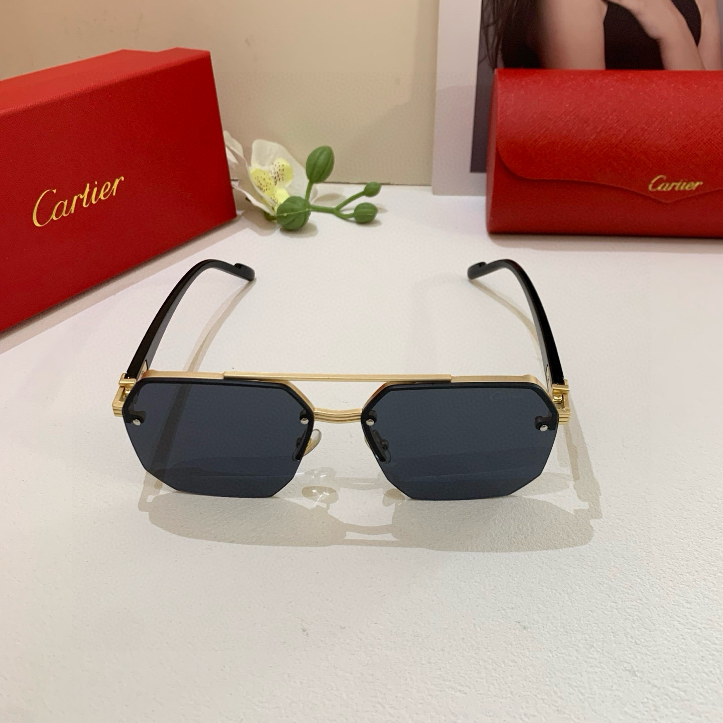 [TOP] Cartier Sunglasses - 4 Color