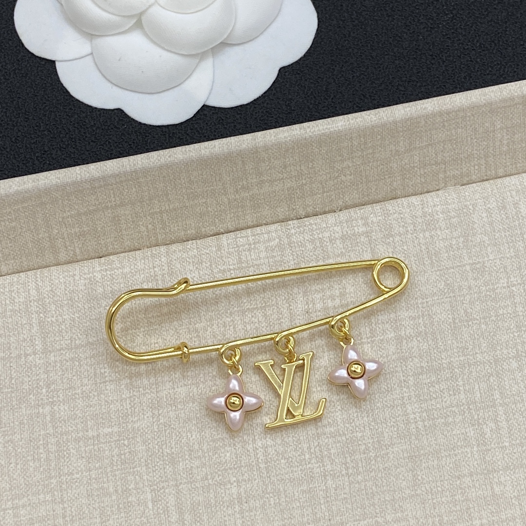[TOP] Louis Vuitton LV Brooch - 6 Color