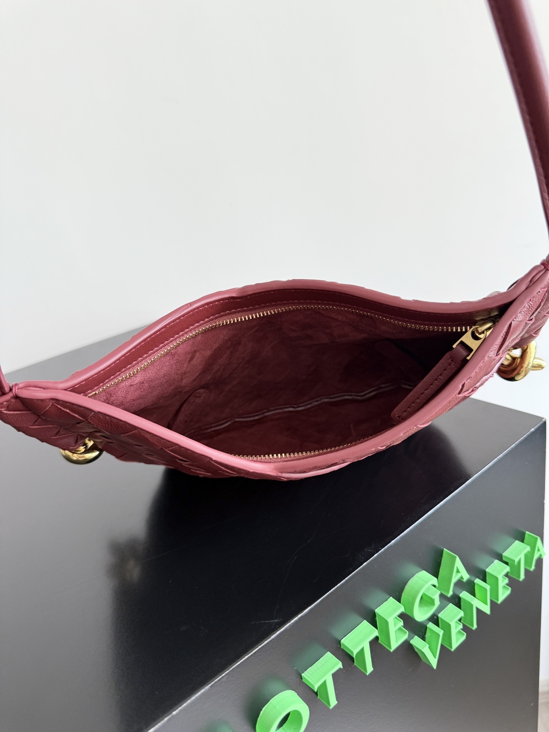 [TOP] Bottega Veneta BV Mini Solstce Bag 28x18x5cm - Red