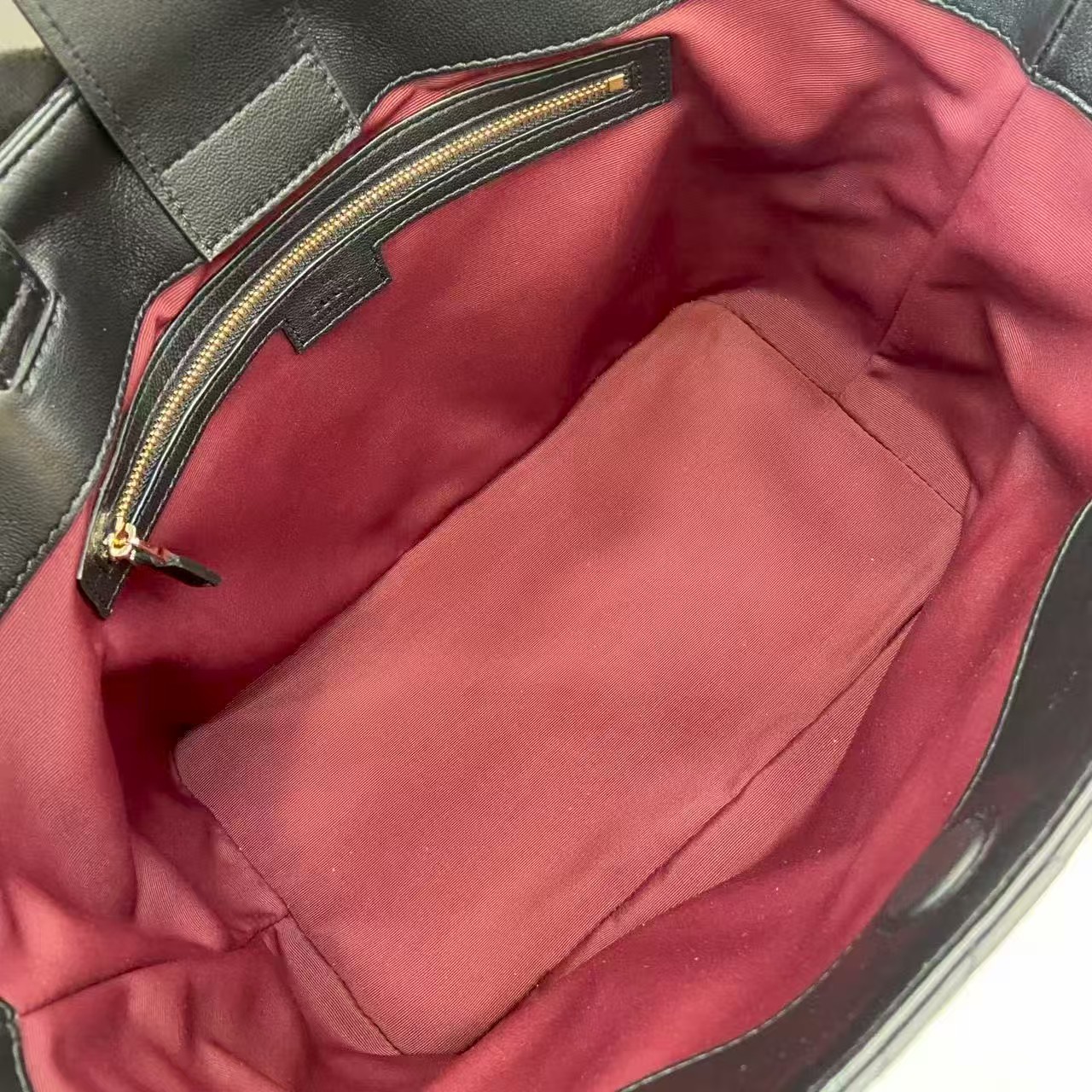 [TOP] GUCCI Betty Medium Tote Bag 39/28x24x16cm - Black