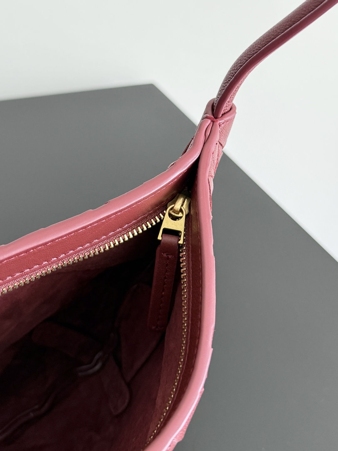 [TOP] Bottega Veneta BV Mini Solstce Bag 28x18x5cm - Red