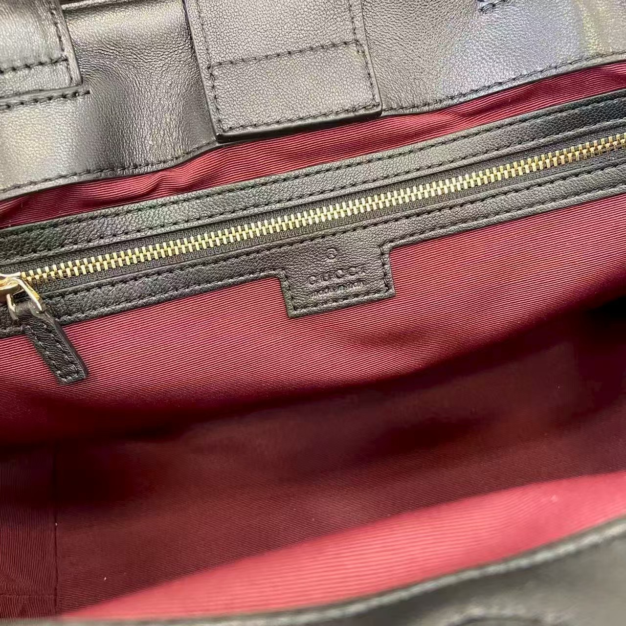 [TOP] GUCCI Betty Medium Tote Bag 39/28x24x16cm - Black