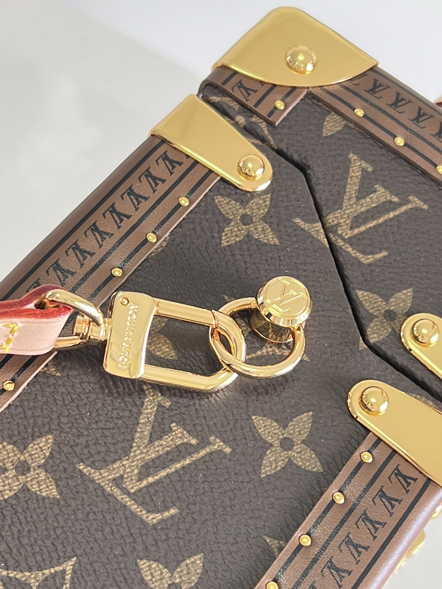 [TOP] Louis Vuitton LV Camera Box Monogram Vernis Leather 16x13x7.5cm - Brown