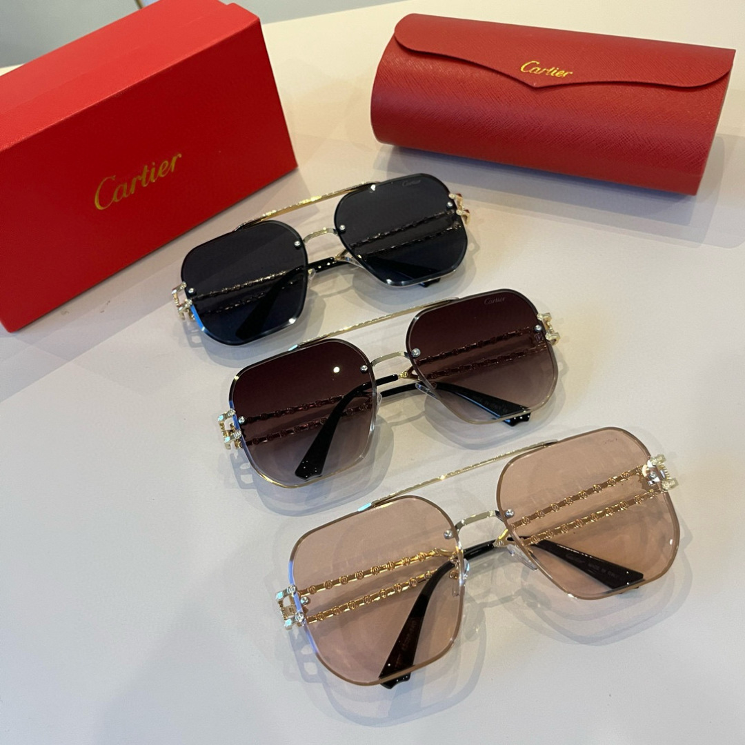 [TOP] CARTIER Sunglasses - 3 Colors