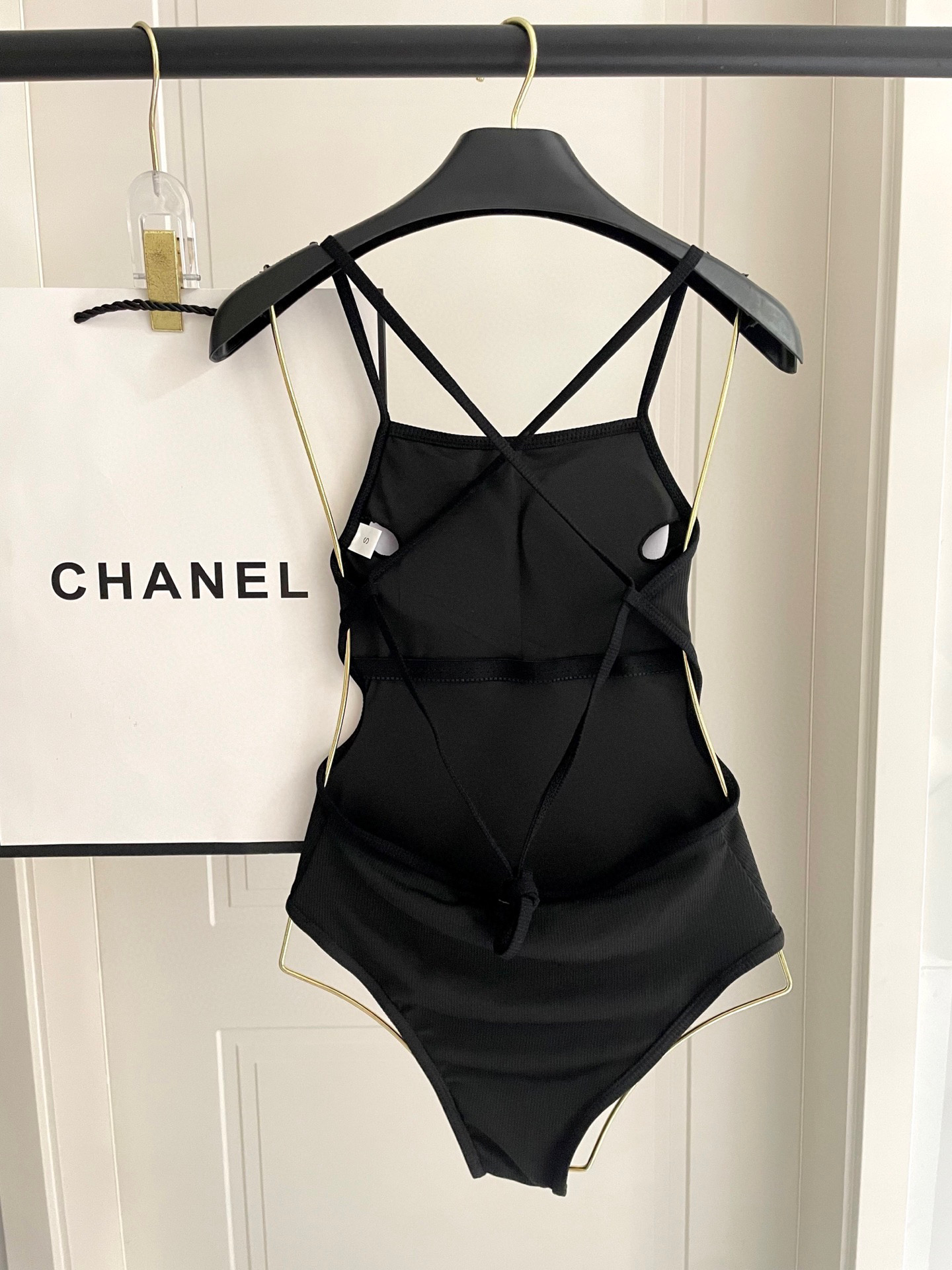 [TOP] PRADA One-Piece Swimsuit - Black